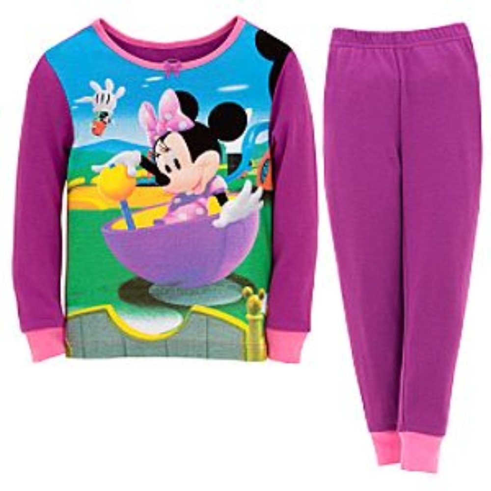 Disney - Minnie Mouse Toddler Girl's Pajamas